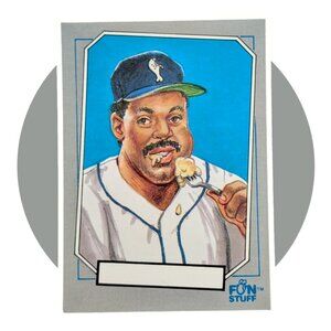 1992 Fun Stuff Baseball Enquirer Card (YY43): No. 8 Cecil Fielder